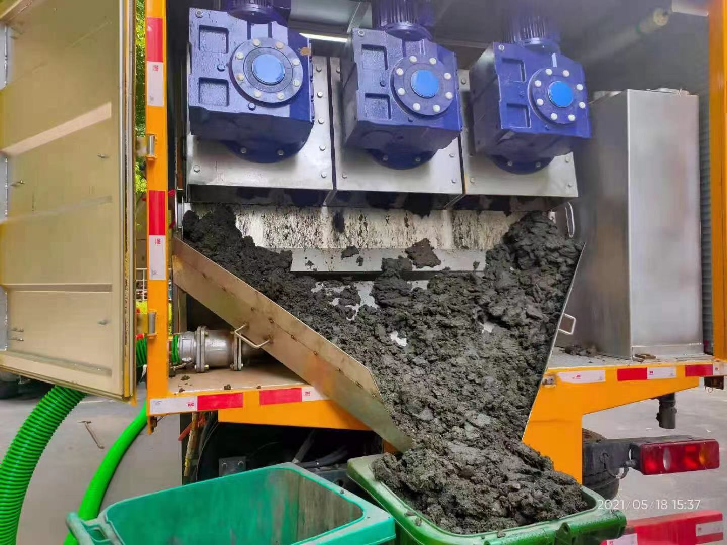 朔州化粪池清掏城市维护站-泥浆净化干湿分离处理